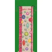 Le Bonheur des Dames telpakket "Adventskalender - Kerstdecoraties", 20x68cm, DIY