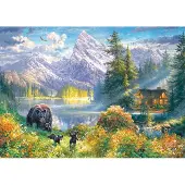 Schmidt Spiele 58808 Abraham Hunter Hochland-Idyll Puzzle, 1.000 Teile, 1000 Stück(e), Landschaft, 12 Jahr(e)