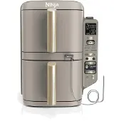 Ninja Double Stack XL-Heißluftfritteuse, 6 Funktionen, Steingold SL451EUSD