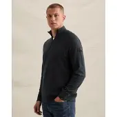 PME Legend Pullover aus 100 % Baumwolle mit halbem Reißverschluss
