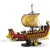 ReoBrix 66104 Spartan Kriegsschiff Klemmbaustein Modell 3043 Teile ab 14