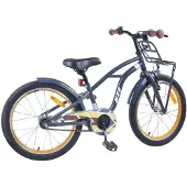 vidaXL Kinderfahrrad 22 Zoll für 7-12 Jahre alt Dunkelgrau