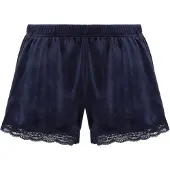 Hunkemoller Samit-Spitzen-Short Blau