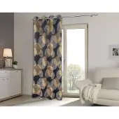 Home wohnideen Verdunkelungsvorhang "GINNY" Ösen 1 Stk. tlg. BEDRUCKT,VERDUNKLUNSGVORHANG,ÖSEN