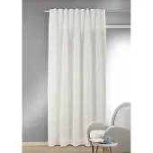 Homing Gardine "Liv" Gr. 1, beige (creme), B:135cm H:245cm, Polyester, Gardinen, Gardine, Fertigschal