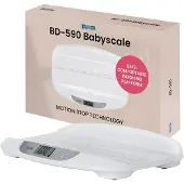 Tanita BD-590 Professionelle Babywaage – Exakte Gewichtskontrolle für Babys, Kleinkinder und Haustiere, 10 g Präzision, Motion-Stop Technologie, 20 kg