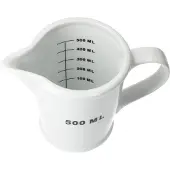 MamboCat Messbecher 500ml weiß Porzellan