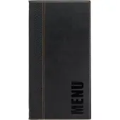 Securit MC-TR45-BL, A4, Leder, PU-Kunststoff, Kunststoff, Schwarz, Matt, Lack, Kunststoff, Abgerundete Ecken