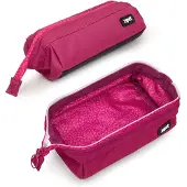 Zipit Lenny Federmäppchen für Mädchen, Etui mit breiter Öffnung, Magenta