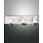 Licht-Erlebnisse Deckenspot Aluminium GU10 verstellbar Weiß 3-flammig länglich Spot Lampe Decke