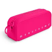 Pigna Tannenzapfen, Etui aus weichem Silikon, einfarbig FLUO mit Reißverschluss,