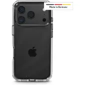 Hama Smartphone-Hülle "Handyhülle D3O für Apple iPhone 17 Pro und 18 Pro", transparent, Apple iPhone 17 Pro, Hüllen, D3O-Technologie, Fallschutz, Kratzschutz, Anti-Vergilbung, Smartphone-Hülle