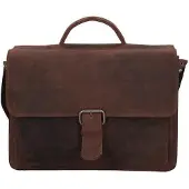 Plevier Retro Newton Laptoptasche 3 Fächern 15.6" braun