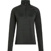 MCKINLEY Damen Langarmshirt Sylvin II W MELANGE/BLACK NIGHT