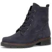 Gabor Damenschuhe Schnürstiefel Blau Freizeit