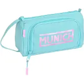 Safta MUNICH SKY Federmäppchen mit ausklappbarer Tasche, gefülltes Federmäppchen