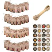 Dripio Adventskalender 24er Set – DIY Weihnachtsboxen mit Zubehör