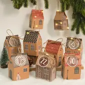 Dripio Adventskalender zum Befüllen für Kinder und Erwachsene