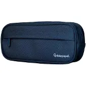 Liderpapel Klassisches Federmäppchen, oval, 2 Reißverschlüsse, Vordertasche, 210