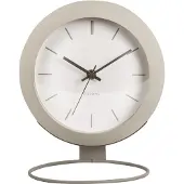 Karlsson - Tischuhr Nirvana Globe - Grau - Ø21cm