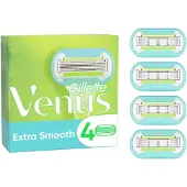 Gillette Extra Smooth, Frauen, , Extra Smooth, Blau, Weiß, 4 Stück(e)