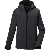 Killtec KOS 484 BYS SFTSHLL JCKT schwarz