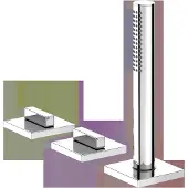 Keuco EDITION 11 Dreiloch-Wannenmischer Wannenrand, 51130010500, Farbe: Verchromt