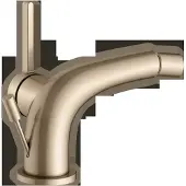 Keuco EDITION 400 Einhebel-Bidetmischer, Ausladung 127mm, mit Ablaufgarnitur, 51509030000, Farbe: Bronze gebürstet