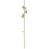 QAZQA Moderne Wandleuchte Beige 3-flammig - Jeana Luxe
