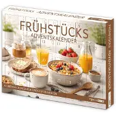 Itenga Frühstück Adventskalender - Motiv Frühstück - weiß / latte macchiato