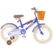 Buxibo - Kinderfahrrad für Jungen - Luca - 16 Zoll - dunkelblau
