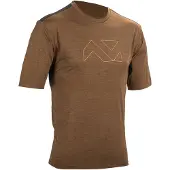 Leatt Trail 1.0 Kurzarm-t-shirt Braun L Mann Braun L