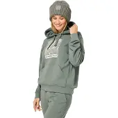 Super.natural W Snowdrops Hoodie eucalyptus/various (18J) XL