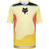 FOX Racing Flexair Elevated Kurzarm Enduro Trikot Gelb M Herren Gelb M
