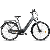 Sharp Automatic Elektro-Citybike 12,8 Ah 28 Zoll