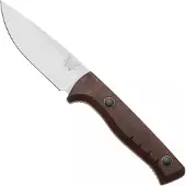 Benchmade SlipRidge Fixed 15650 Satin CPM MagnaCut, Stabilized Wood, Jagdmesser