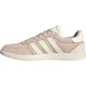 Adidas Sneaker SPORTSWEAR "BREAKNET SLEEK", Damen, Gr. 41, wonder quartz, sanftes weiß, wonder quartz, Leder, Synthetik, Schuhe Sneaker, inspiriert vom Design des handball spezial