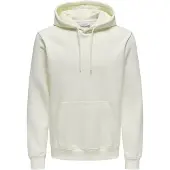Only & Sons Kapuzenpullover in Cloud Dancer | Gr.: L