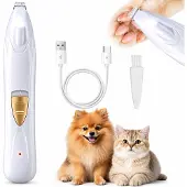 INF Krallenschleifer für Haustiere mit LED-Licht für Hunde und Katzen