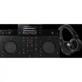 AlphaTheta Alpha Theta XDJ-AN + Pioneer HDJ-X7
