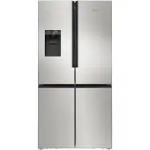 Siemens KF96DPPEA, Freistehend, French door, Edelstahl, Glas, 574 l, SN-T