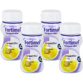 Fortimel Compact Fibre Vanille 8x4x125 ml Flüssigkeit
