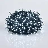 Spetebo 3.12 Weihnachts Lichterkette 180 LED - (kalt) weiß