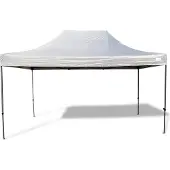 Grasekamp Faltpavillon 3x4,5m Modena grau - extra starkes Gestell