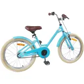 vidaXL Kinderfahrrad 22 Zoll für 7-12 Jahre alt Himmelblau
