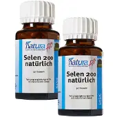 Naturafit Selen 200 natürlich Kapseln x2 2x90 St