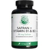 Green Naturals Safran 30 Mg+vitamin B1+b3 Veg.kps.