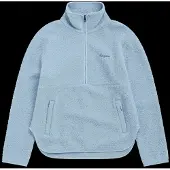 Bergans Myken Merino Pile Half Zip Women light dusty blue (24112) XS