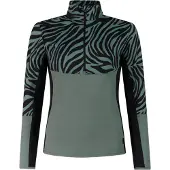 Protest PRTMeline 1/4 zip active top Evergreen