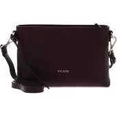 PICARD Leder Umhängetasche Java Crossbody Bag Chianti weinrot